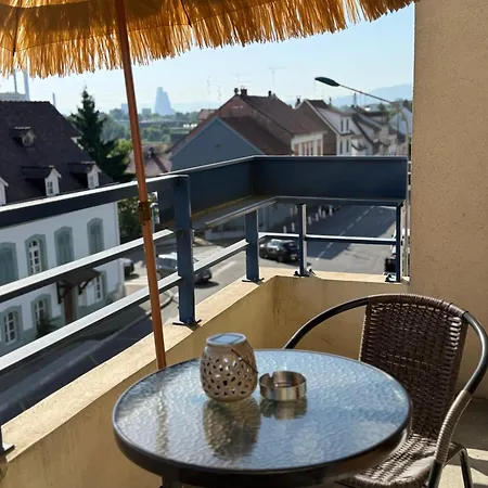 Apartment Swiss View 2mins De Bâle Et Proche Euroairport Saint-Louis (Haut-Rhin)